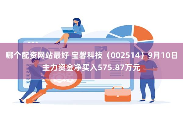 哪个配资网站最好 宝馨科技（002514）9月10日主力资金净买入575.87万元