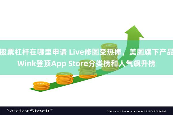 股票杠杆在哪里申请 Live修图受热捧，美图旗下产品Wink登顶App Store分类榜和人气飙升榜